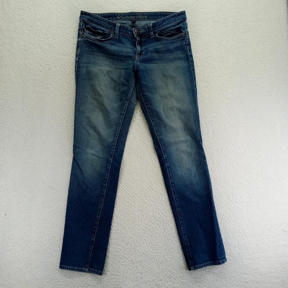 Gap Premium Skinny Jeans Medium Wash Women's Size 10‎ 30L Casual Everyday